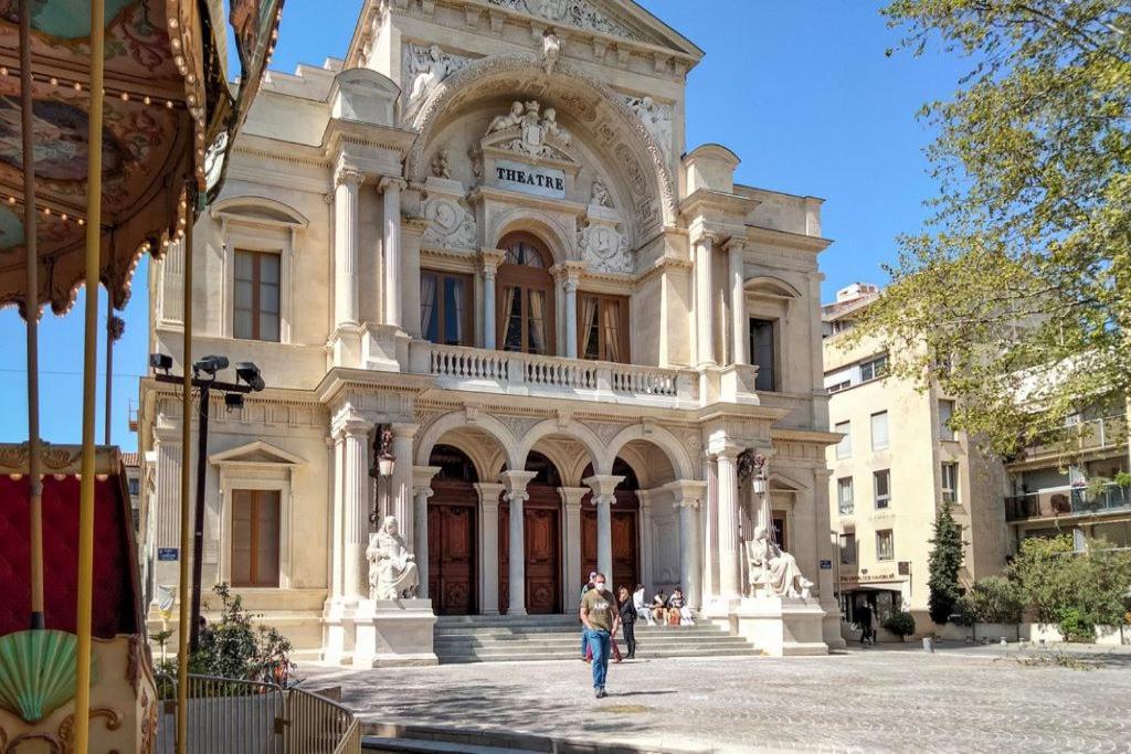 Appartement 3 Min A Pied Du Centre D'Uzes Parking Piscine Exterior foto