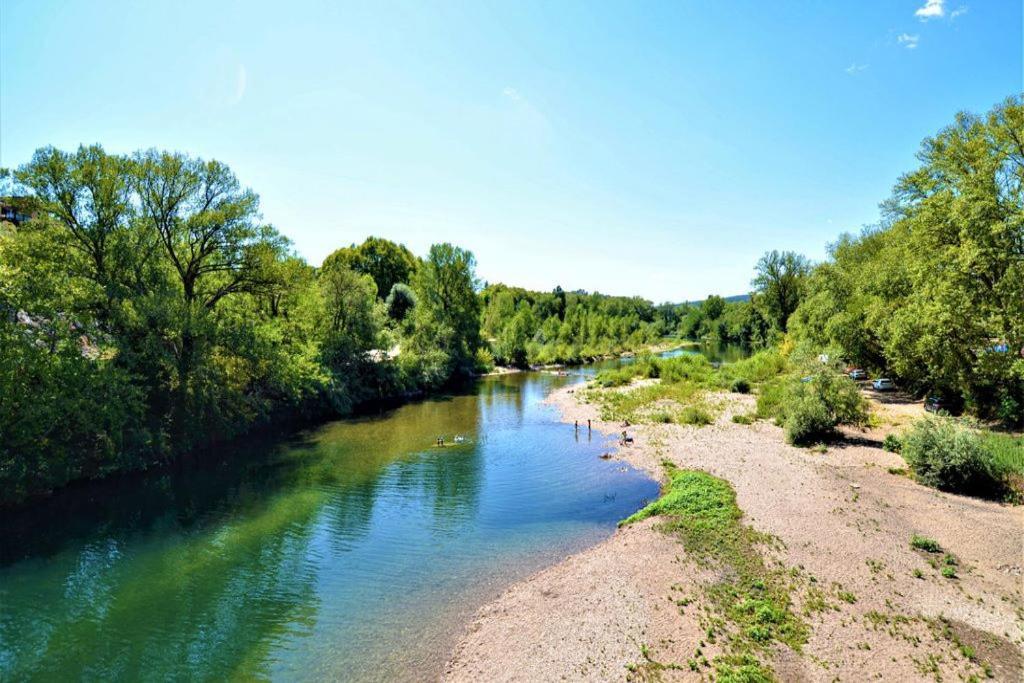 Appartement 3 Min A Pied Du Centre D'Uzes Parking Piscine Exterior foto